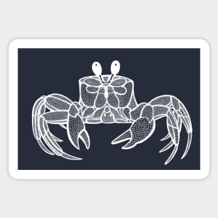 Crab drawing - hand drawn detailed animal design Sticker